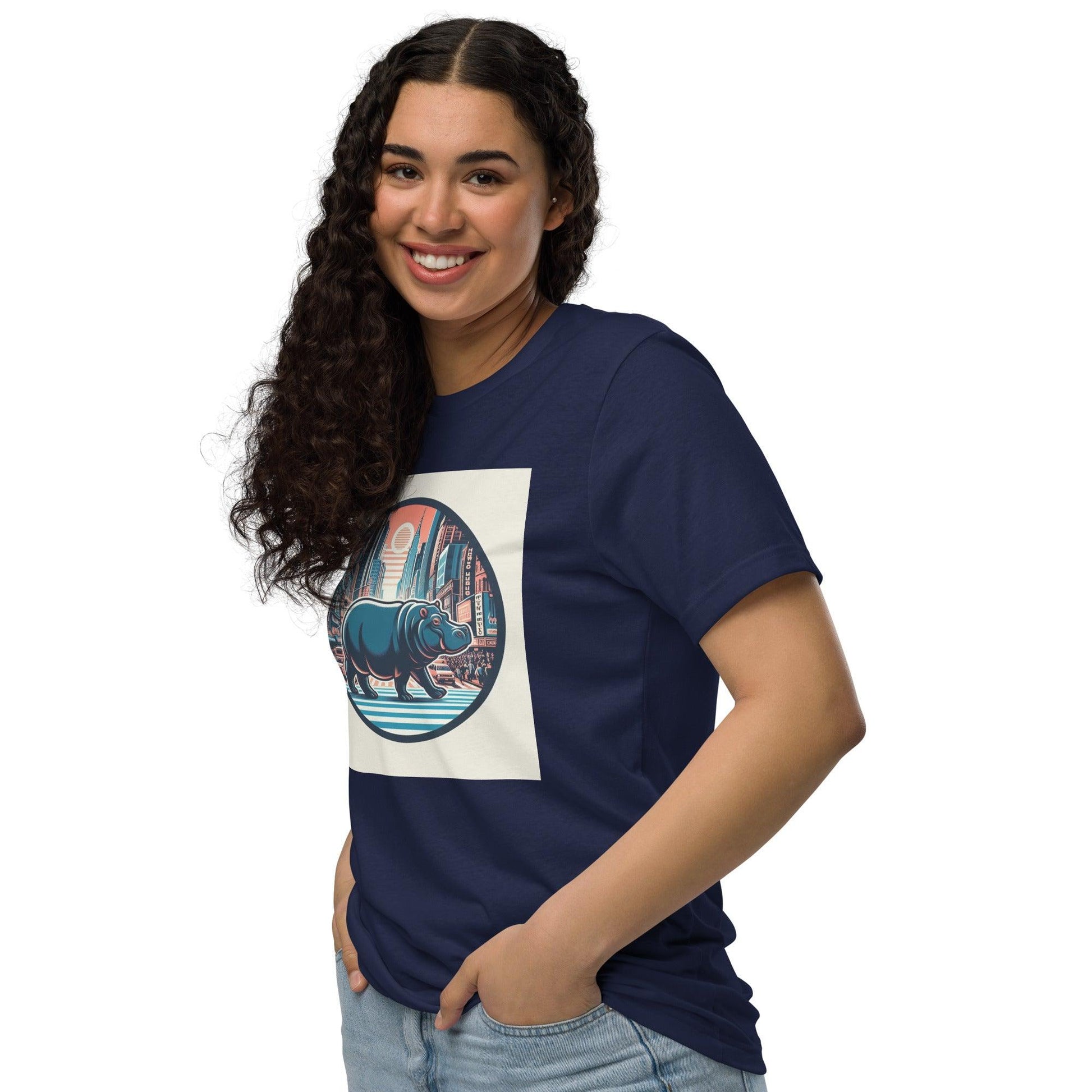 Hippo - Women's New York staple eco t-shirt - Hippo