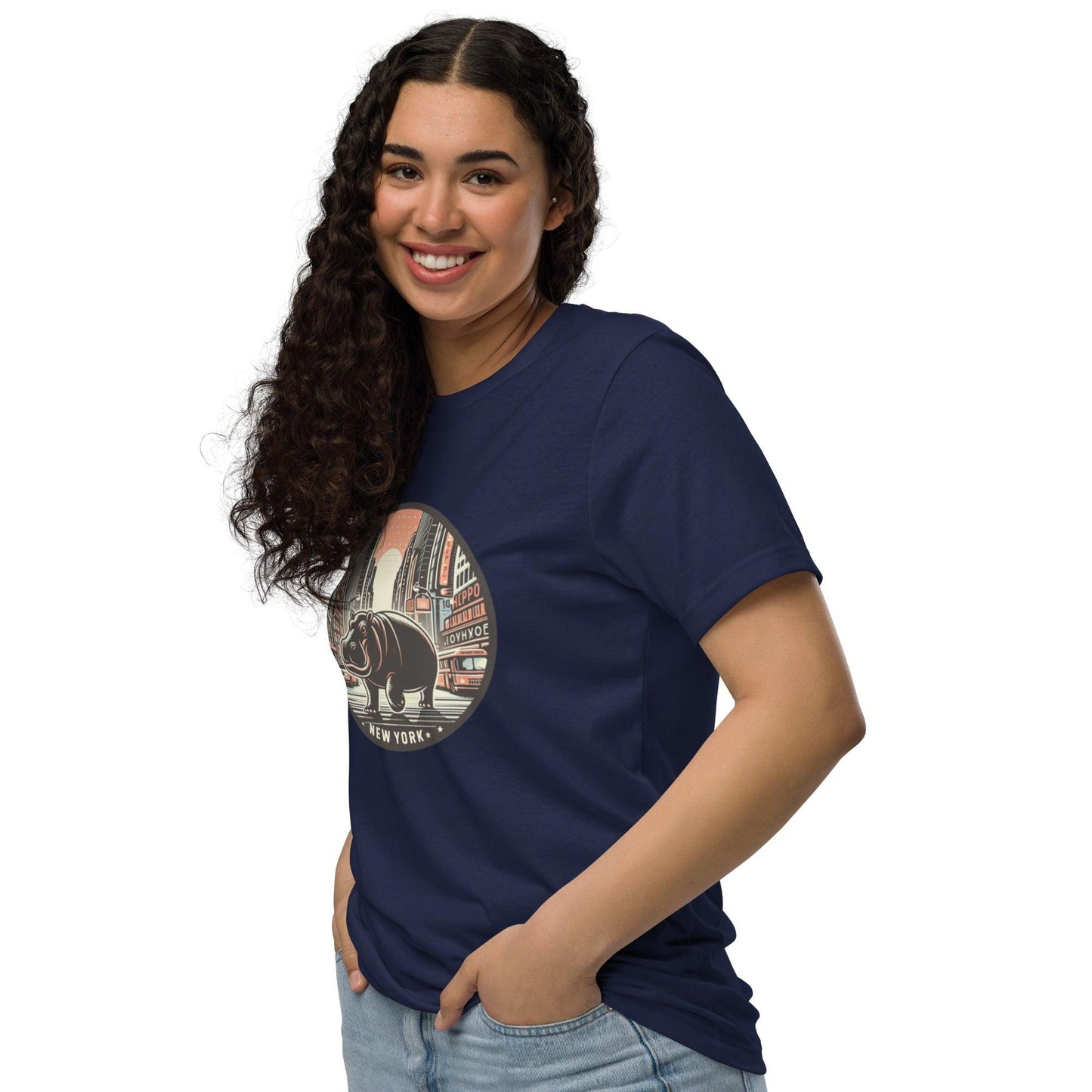 Hippo - Women's New York staple eco t-shirt - Hippo