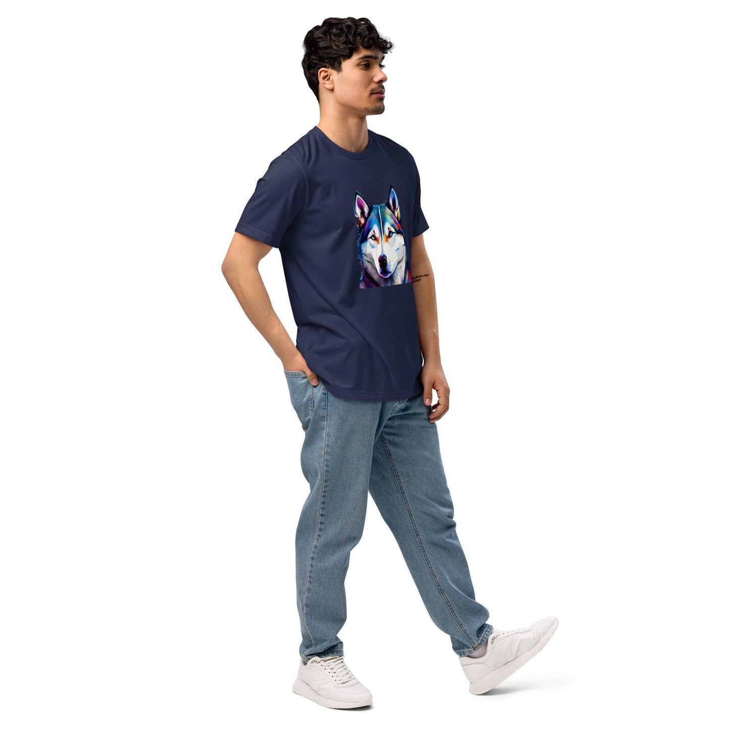 Hippo - Husky Graphic staple eco t-shirt - Hippo