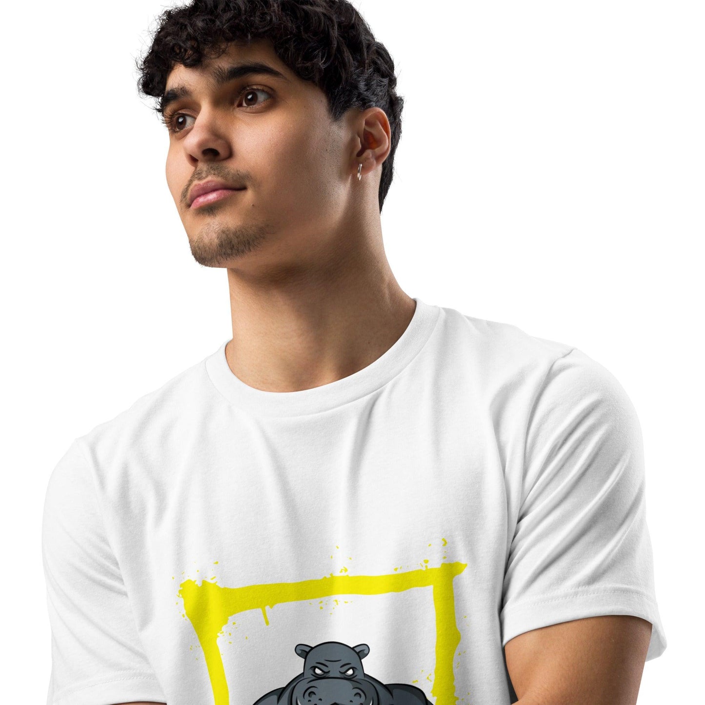 Hippo - Men's staple eco t-shirt - Hippo