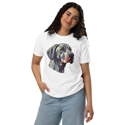 Hippo - Women's dog graphic staple eco t-shirt - Hippo