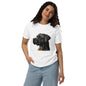 Hippo – Women dog graphic staple eco t-shirt - Hippo