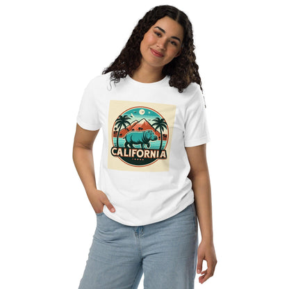 Hippo - Women's California staple eco t-shirt - Hippo