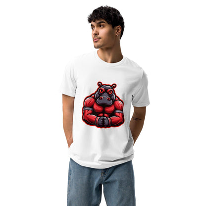 Hippo - Men's premium graphic t-shirt - Hippo