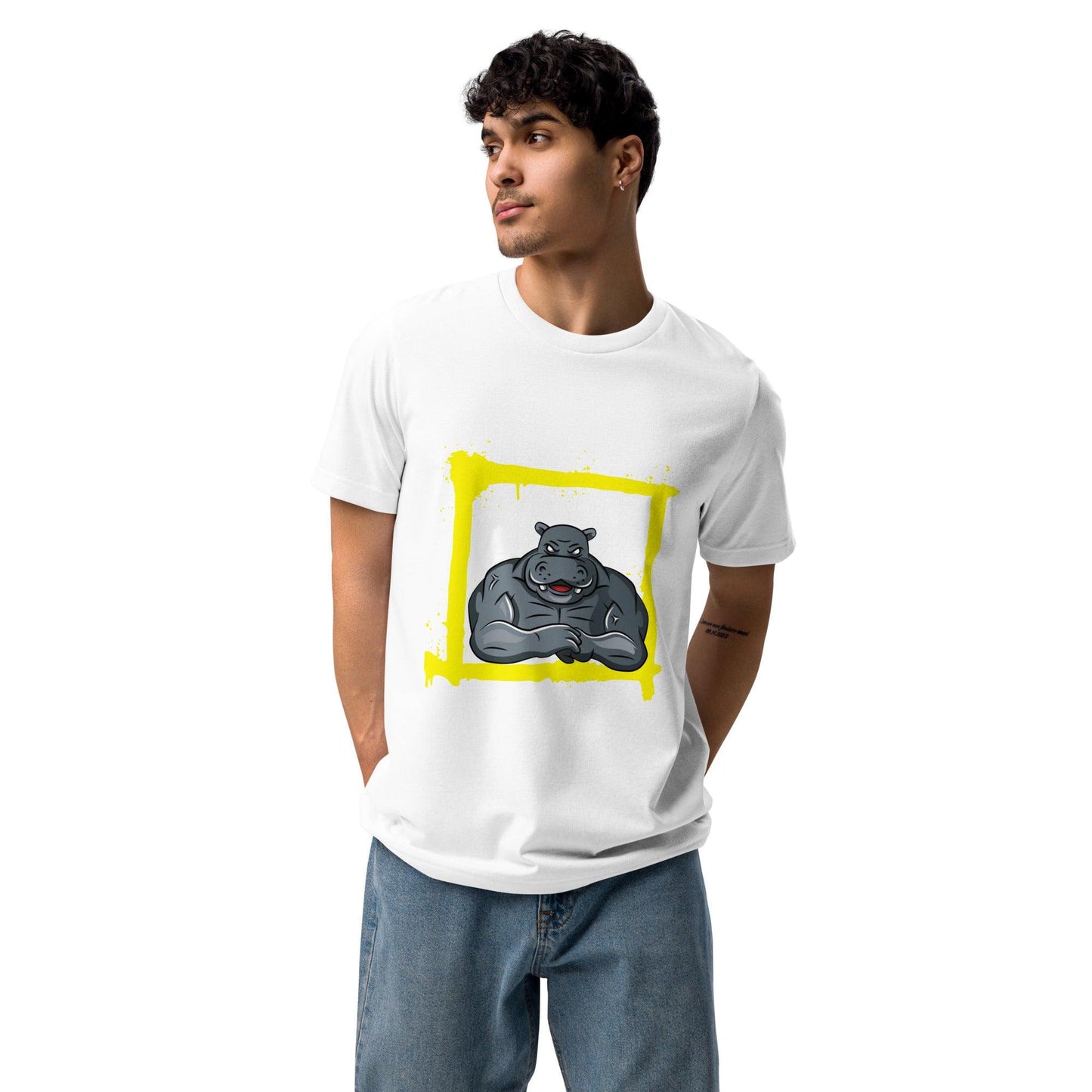 Hippo - Men's staple eco t-shirt - Hippo