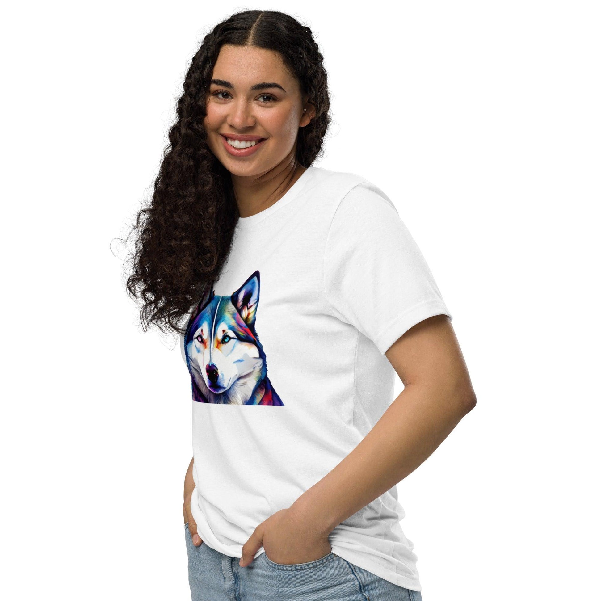 Hippo - women husky graphic staple eco t-shirt - Hippo