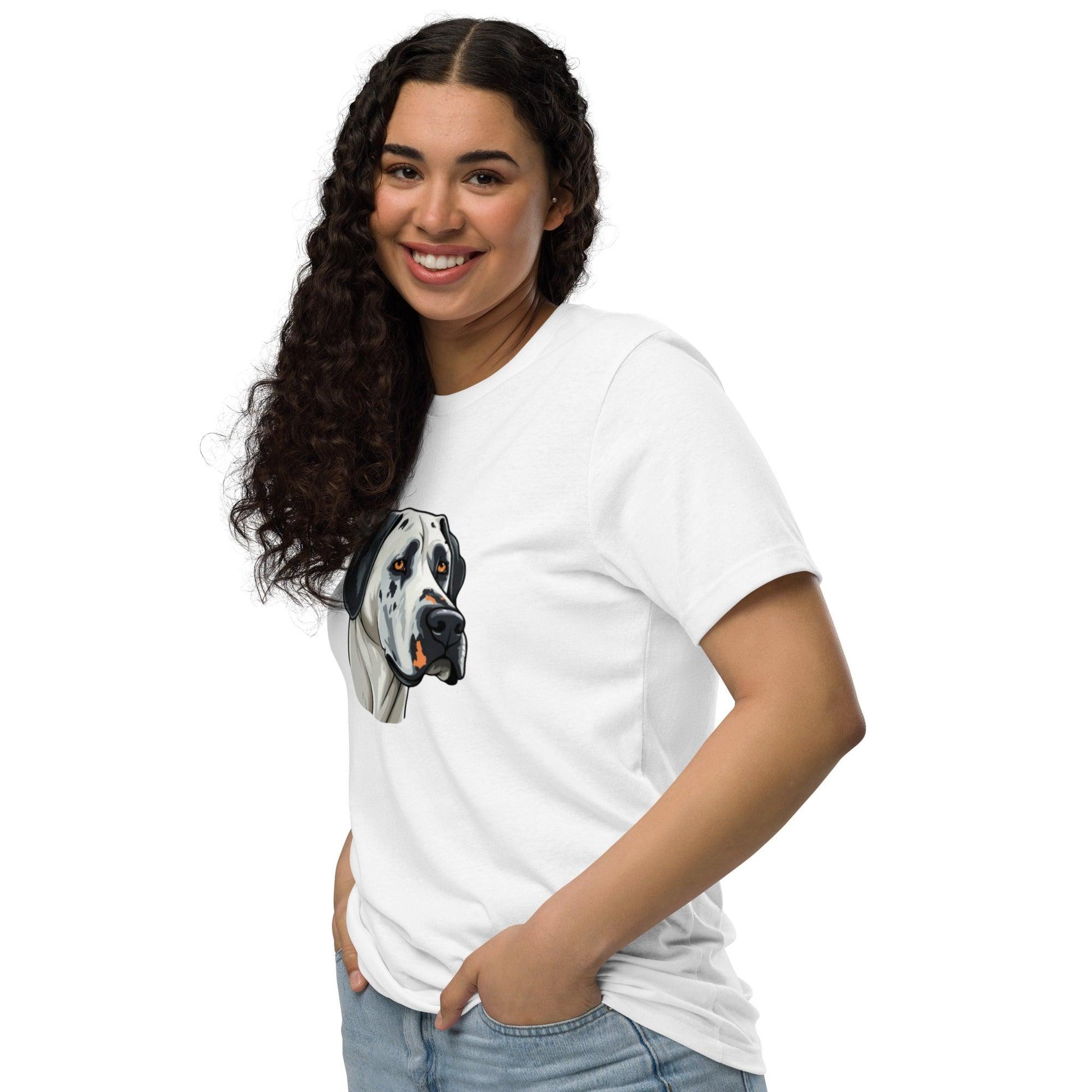 Hippo – Women’s dog graphic staple eco t-shirt - Hippo