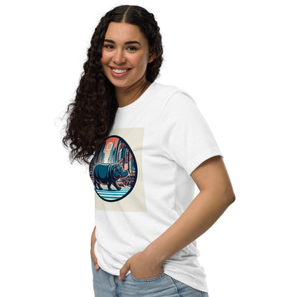 Hippo - Women's New York staple eco t-shirt - Hippo