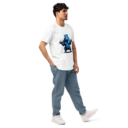 Hippo - Men's premium graphic t-shirt - Hippo