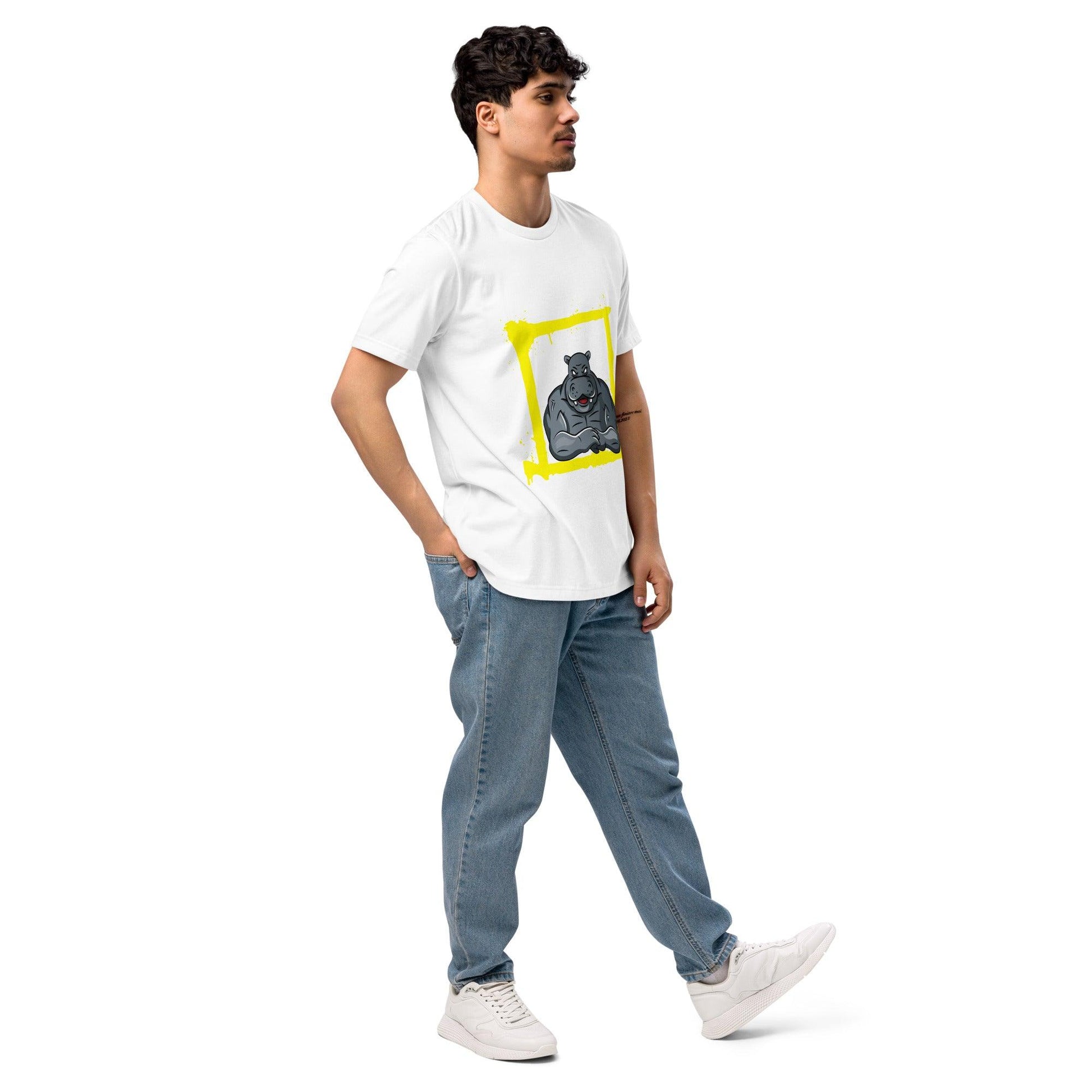 Hippo - Men's staple eco t-shirt - Hippo