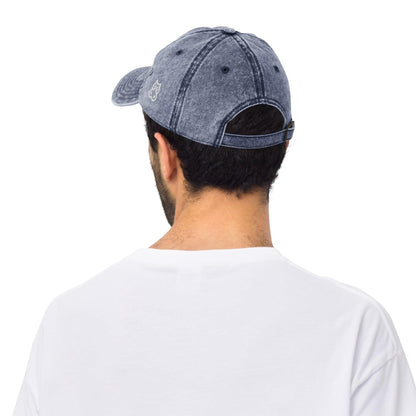 Hippo - Embraided Vintage Cotton Twill Cap - Hippo